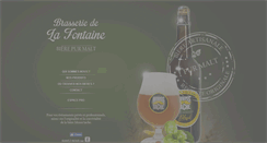 Desktop Screenshot of brasseriedelafontaine.com